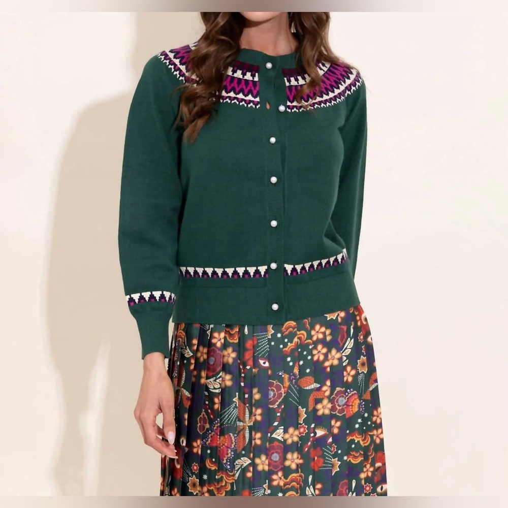 Alden Adair fair isle sweater